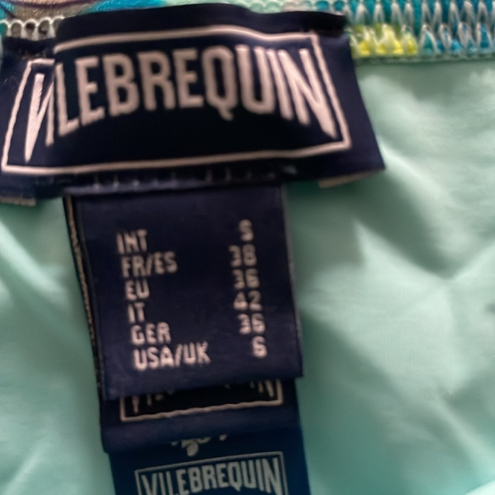 Vilebrequin bikini top and bottom set top size M bottom S, like new butterfly - Picture 5 of 6